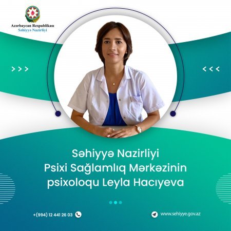 Səhiyyə Nazirliyi Psixi Sağlamlıq Mərkəzinin psixoloqu Leyla Hacıyeva: Uşaqlar unutmamalıdırlar ki, dərslərdə aldıqları qiymətlər valideynlərin onlara qarşı münasibətini dəyişmir