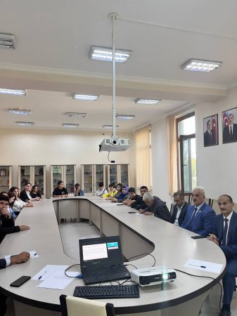 "Əsrin müqaviləsi tarixi Zəfərimizə gedən yolun başlanğıcıdır" mövzusunda görüş keçirilmişdir
