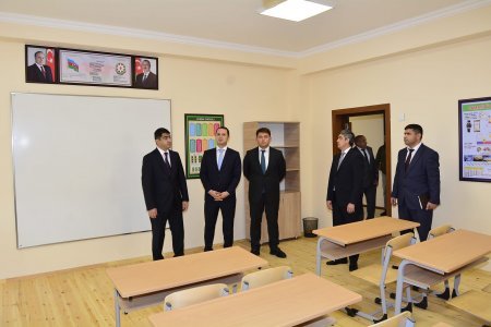 Sentyabrın 18-də Ağstafa rayon Vurğun qəsəbə H.Əzizov adına tam orta məktəbin yeni binasının açılışı olub