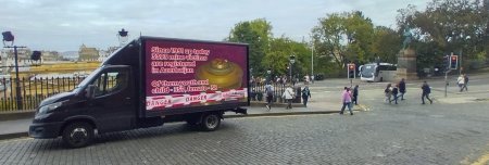 Şotlandiyanın Edinburq şəhərində Ermənistanın mina terrorunu əks etdirən məlumatlandırma aksiyası keçirilib