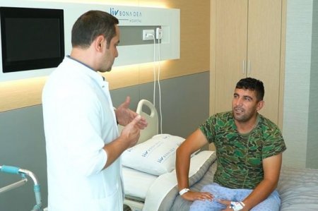 “YAŞAT” Fondu Vətən müharibəsinin əlilləri üzərində əməliyyatın xərclərini ödəyib - VİDEO