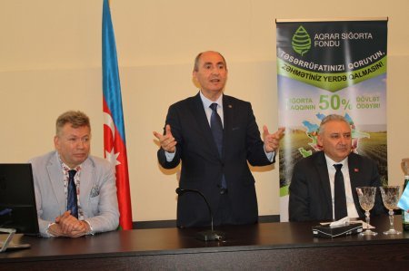 Türkiyə Cümhuriyyəti Kənd Təsərrüfatı Sığortası Hovuzunun (TARSİM) nümayəndələri Gəncə şəhərinə səfər ediblər