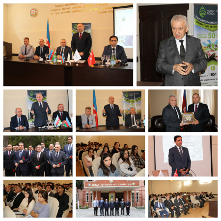 Türkiyə Cümhuriyyəti Kənd Təsərrüfatı Sığortası Hovuzunun (TARSİM) nümayəndələri Gəncə şəhərinə səfər ediblər