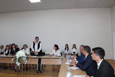Kürdəmirdə təhsil işçiləri ilə #TəhsilMasası layihəsinin görüşü keçirilib