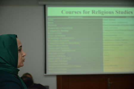 Briqham Yanq Universitetinin nümayəndə heyəti İlahiyyat İnstitutunda