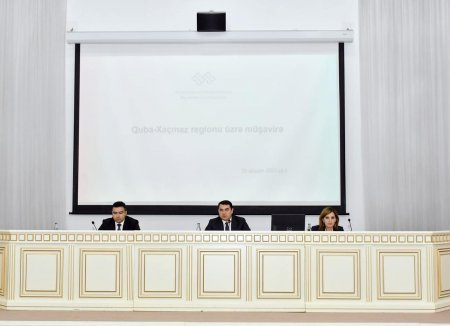 Mədəniyyət Nazirliyinin Quba-Xaçmaz regionu üzrə geniş tərkibdə müşavirəsi keçirilib