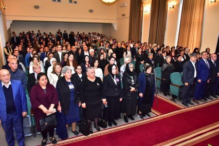 “Nur üzlü cənnət mələyi” adlı xatirə gecəsi keçirildi