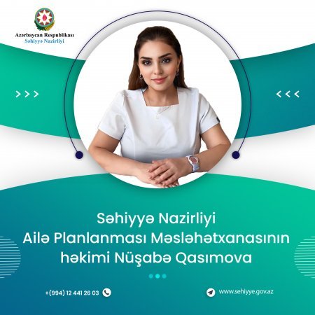 Səhiyyə Nazirliyi Ailə Planlanması Məsləhətxanasının həkimi Nüşabə Qasımova: “Qidalanmaya diqqət etmək və rasionda bol vitaminli yeməklərə üstünlük vermək immunitet sistemimizi gücləndirir”
