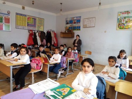 Təhsil idarəsinin əməkdaşları KİV nümayəndələrinin iştirakı ilə Mingəçevirdə 20 nömrəli tam orta məktəbdə olublar