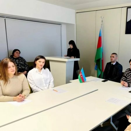 Qax rayonunda “Şəfqət, mərhəmət, dövlət və xalqa xidmət nümunəsi” adlı konfrans keçirildi