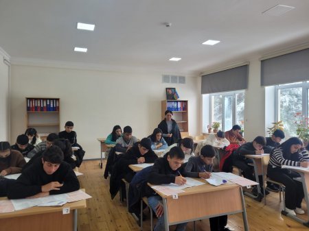 IX sinif şagirdləri üçün sınaq imtahanı keçirilib