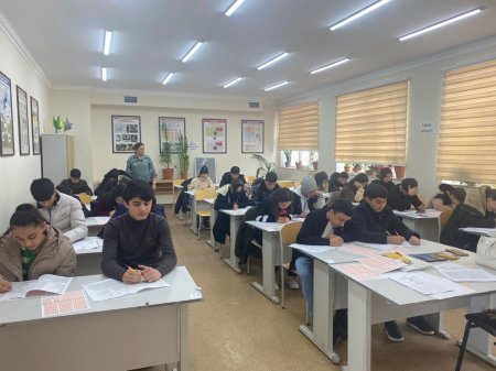 IX sinif şagirdləri üçün sınaq imtahanı keçirilib