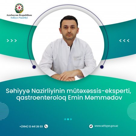 Səhiyyə Nazirliyinin mütəxəssis-eksperti, qastroenteroloq Emin Məmmədov: “Hepatit B və C-dən fərqli olaraq, Hepatit A xroniki qaraciyər xəstəliyinə səbəb olmur”