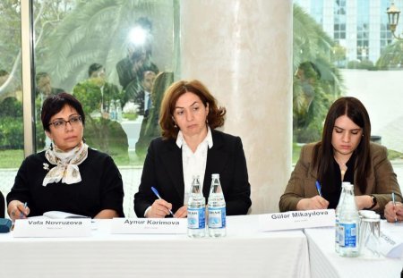 Bölgələrdəki teatr-tamaşa və konsert müəssisələrinin fəaliyyətinə həsr olunan müşavirə keçirilib