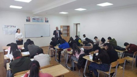 Fənn olimpiadalarının yarımfinal turuna hazırlıq məqsədilə sınaq imtahanları keçirilir