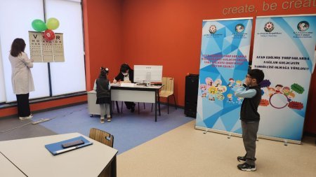 Səhiyyə Nazirliyi işğaldan azad olunan Füzuli şəhərində uşaqların kompleks tibbi müayinəsini təşkil edib