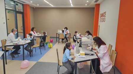 Səhiyyə Nazirliyi işğaldan azad olunan Füzuli şəhərində uşaqların kompleks tibbi müayinəsini təşkil edib