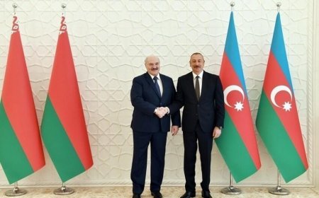 Aleksandr Lukaşenko İlham Əliyevi təbrik edib