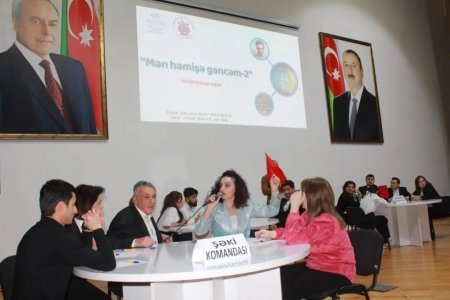 Şəkidə "Mən həmişə gəncəm-2" adlı  intellektual yarış keçirildi