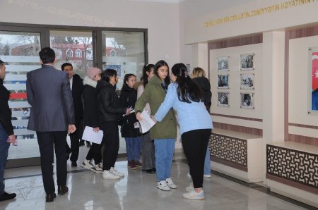 Fənn olimpiadalarının yarımfinal turu keçirilib