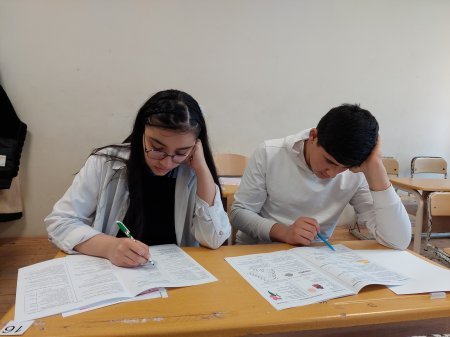 Respublika Fənn Olimpiadalarının respublika mərhələsinin yarımfinal turu keçirilib