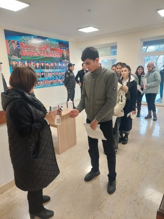 Respublika Fənn Olimpiadalarının respublika mərhələsinin yarımfinal turu keçirilib
