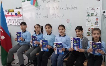 21 Fevral - Beynəlxalq  Ana Dili Günü ilə bağlı tədbirlər keçirilib