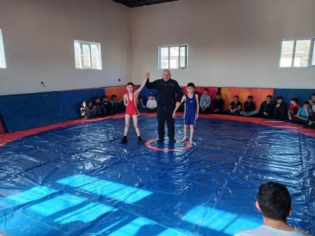 "5 Mart - Bədən Tərbiyəsi və İdman Günü" münasibətilə İdman həftəsi çərçivəsində sərbəst güləş üzrə rayon turniri keçirilib