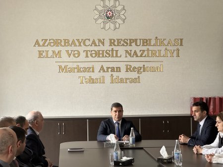 İdarə müdiri Respublika şahmat turnirinin qalibləri ilə görüşüb
