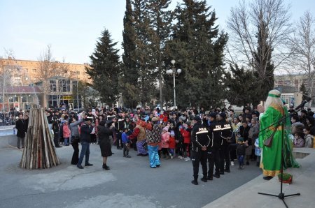 Mingəçevirdə Yel çərşənbəsi qeyd edilib