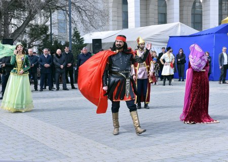 Martın 18-i Novruz bayramı Sumqayıtda böyük təntənə ilə qeyd olundu