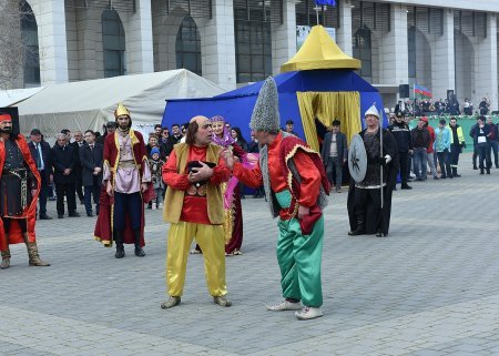 Martın 18-i Novruz bayramı Sumqayıtda böyük təntənə ilə qeyd olundu