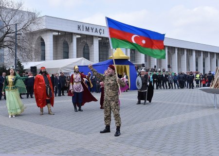 Martın 18-i Novruz bayramı Sumqayıtda böyük təntənə ilə qeyd olundu