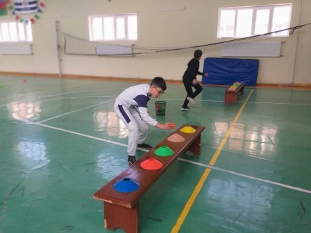  "Şən startlar" estafet yarışı keçirilib