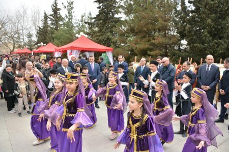 Şamaxı rayonunda Novruz bayramı qeyd olunub