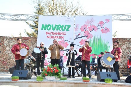 Şamaxı rayonunda Novruz bayramı qeyd olunub