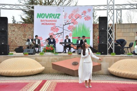 Şamaxı rayonunda Novruz bayramı qeyd olunub