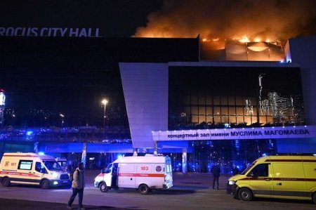 “Crocus City Hall”da ölənlərin sayı artıb