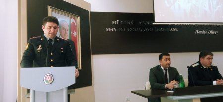 “Narkomaniyaya yox deyək” mövzusunda maarifləndirmə tədbiri keçirilib