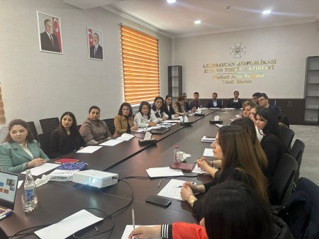 Məktəb psixoloqlarına keçirilən təlim başa çatıb