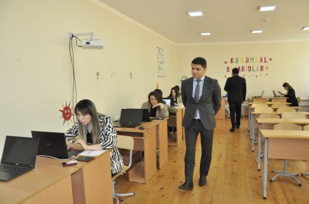 Katibə-makinaçı (makinaçı) vəzifəsinə işə qəbul üzrə müsabiqənin müsahibə mərhələsi keçirilib