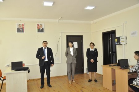 Katibə-makinaçı (makinaçı) vəzifəsinə işə qəbul üzrə müsabiqənin müsahibə mərhələsi keçirilib