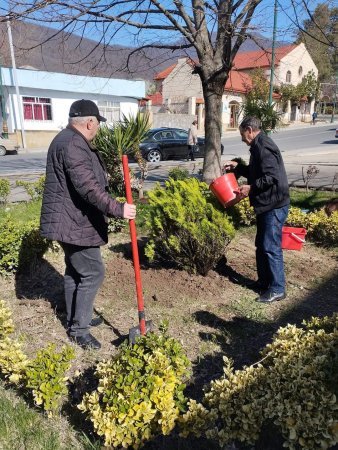 Şəki-Zaqatala Regional Mədəniyyət İdarəsinin təşəbbüsü ilə “Yaşıl dünya naminə mədəni davranış” layihəsi əsasında ağacəkmə aksiyası keçirilib