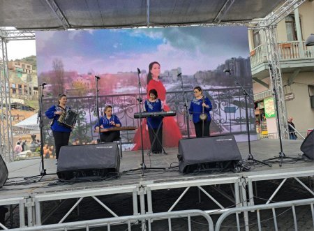 Xırdalan şəhər Onbirillik Musiqi Məktəbinin kollektivi Gürcüstanda