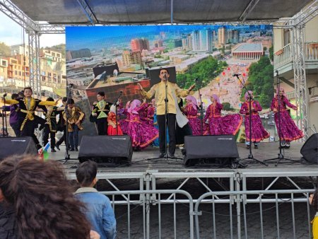 Xırdalan şəhər Onbirillik Musiqi Məktəbinin kollektivi Gürcüstanda