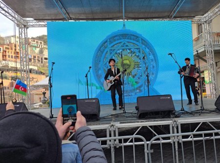 Xırdalan şəhər Onbirillik Musiqi Məktəbinin kollektivi Gürcüstanda