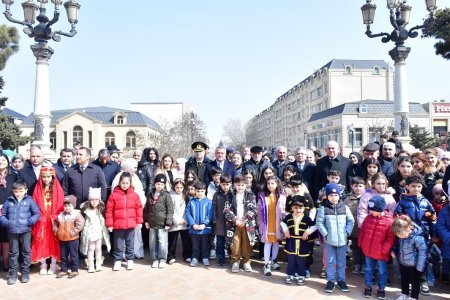 Abşeronda Novruz bayramı təntənəli qeyd olundu 