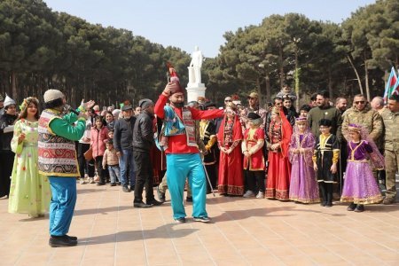 Abşeronda Novruz bayramı təntənəli qeyd olundu 