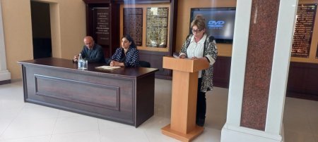  “Aprel döyüşləri bizim şanlı qələbəmizdir” mövzusunda tədbir keçirilib