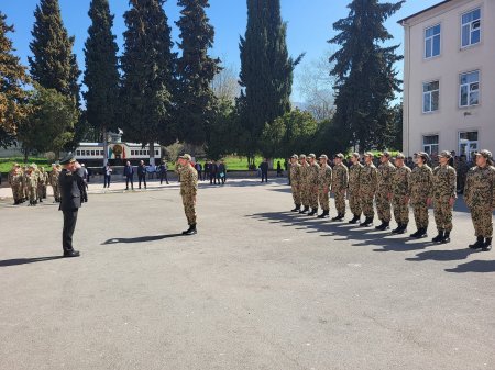 “Şahin” hərbi-idman oyunu üzrə 12 komandanın iştirakı ilə keçirilən rayon birinciliyi başa çatıb